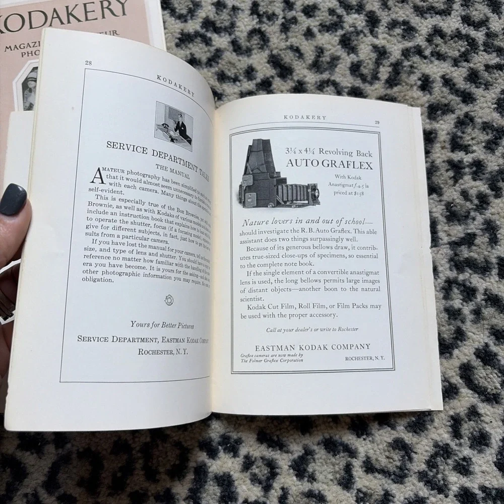 1928 Eastman Kodak Company Booklet 